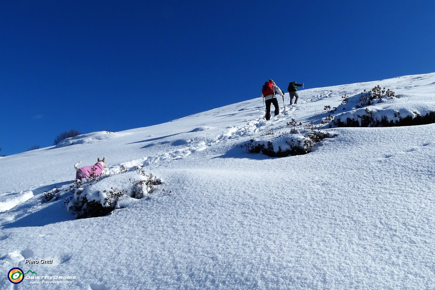 29 In ripida salita su neve verso la cima dello Zuc di Valbona.JPG
